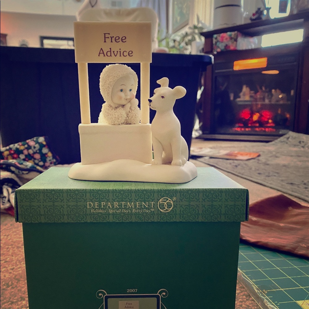 Snowbabies “Free Advise”